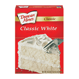 Duncan Hines&nbsp;Cake Mix&nbsp;Moist Deluxe Classic White Full-Size Picture